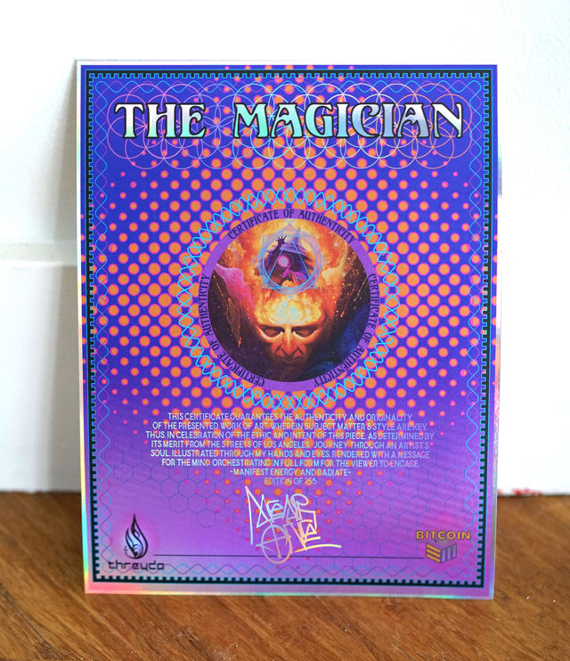 The Magician (2025) Print (#/256) - Bitcoin Magazine