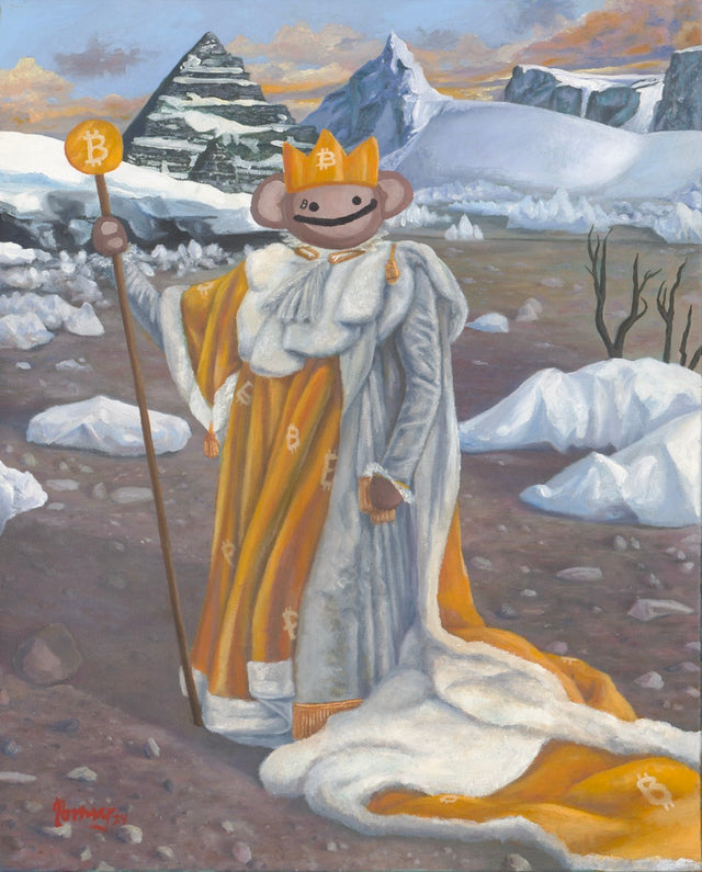 WORLD•LOVE•BITCOIN•PEACE (2024) Print (#/69) - Bitcoin Magazine