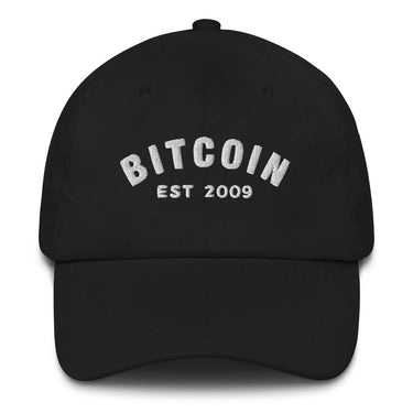 Bitcoin EST 2009 Dad hat - Bitcoin Magazine