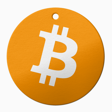 Bitcoin Ceramic Ornament