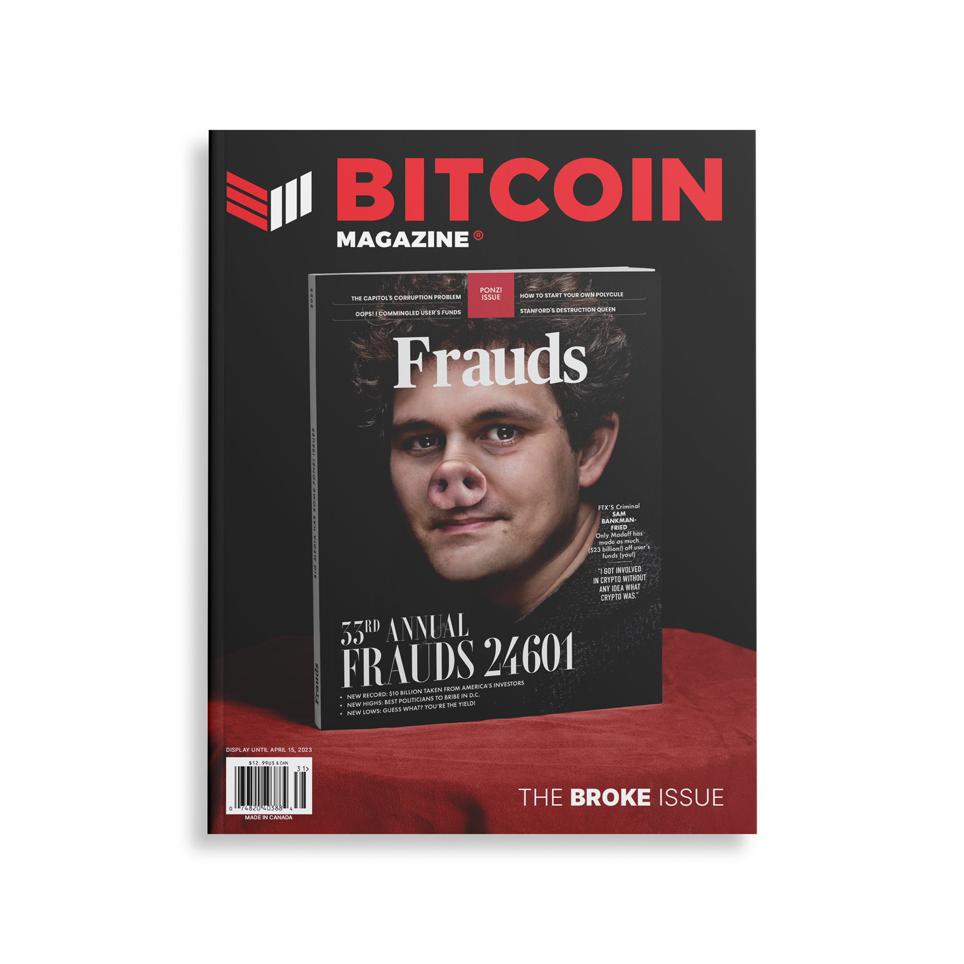 Bitcoin Magazine Issues 1, 2 & 3 Complete Set – New & Unopen Plus 10 Year Anni