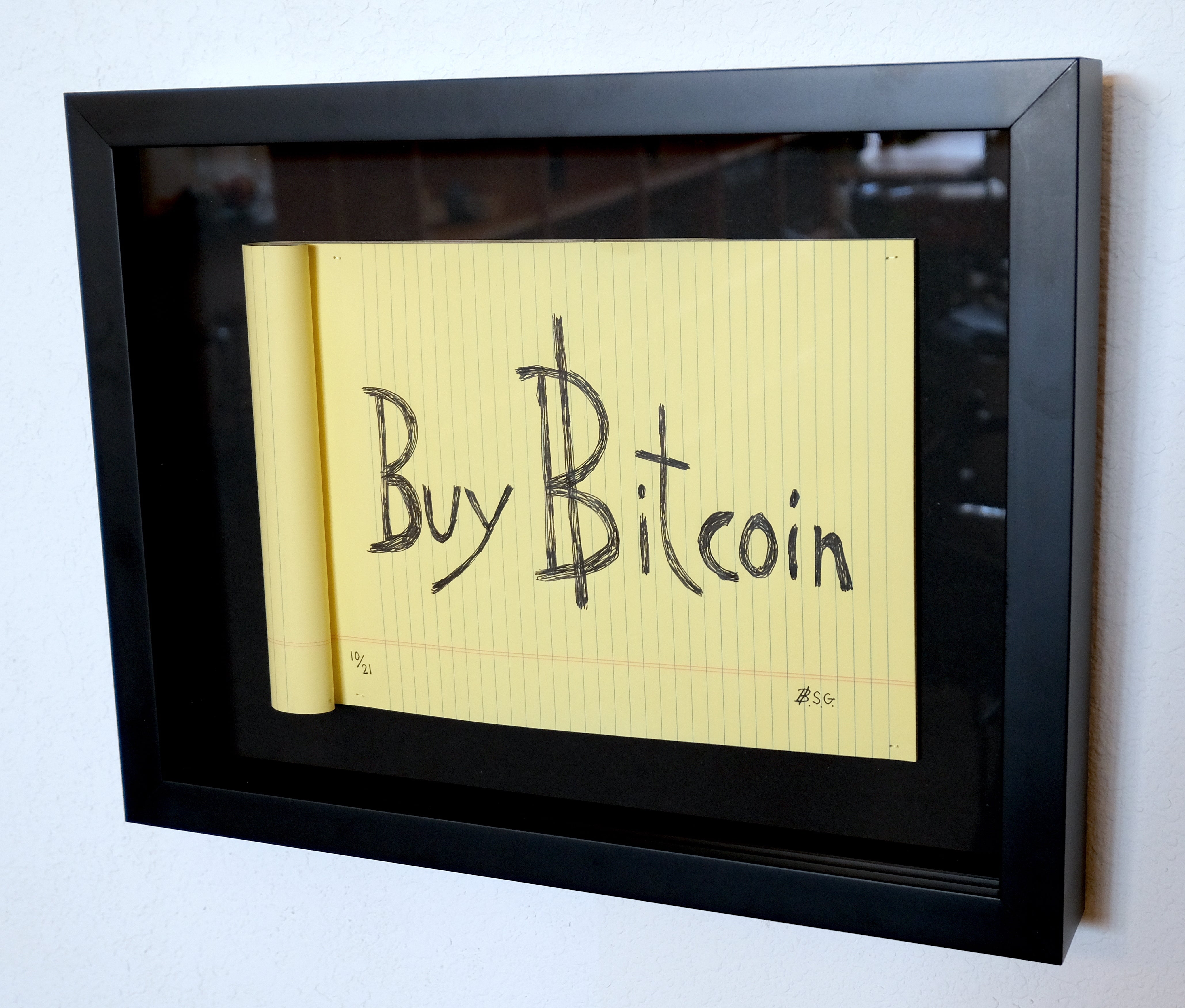 Buy Bitcoin Sign - Bitcoin Magazine