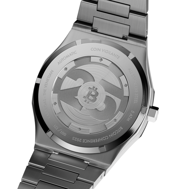 Bitcoin 2025 Limited Edition Watch x Coin Vigilante - Bitcoin Magazine