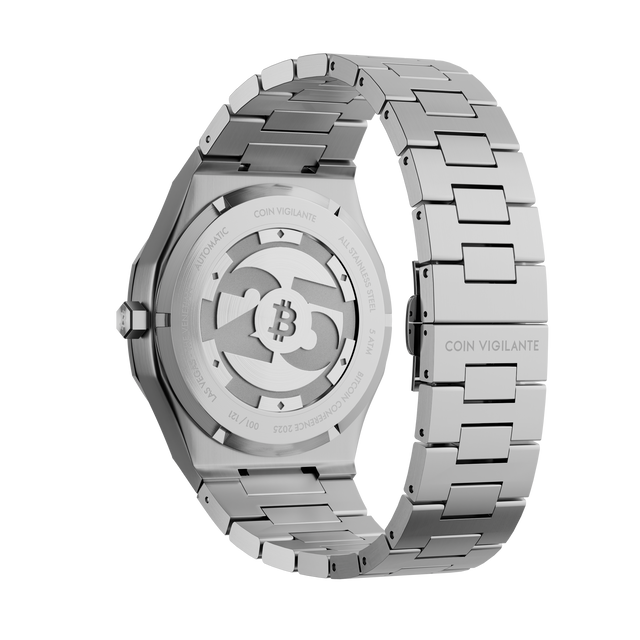 Bitcoin 2025 Limited Edition Watch x Coin Vigilante - Bitcoin Magazine