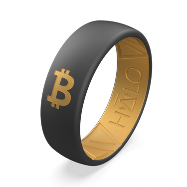 Bitcoin Limited Edition Silicone Crypto Ring