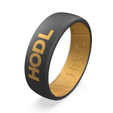 HODL Limited Edition Silicone Crypto Ring