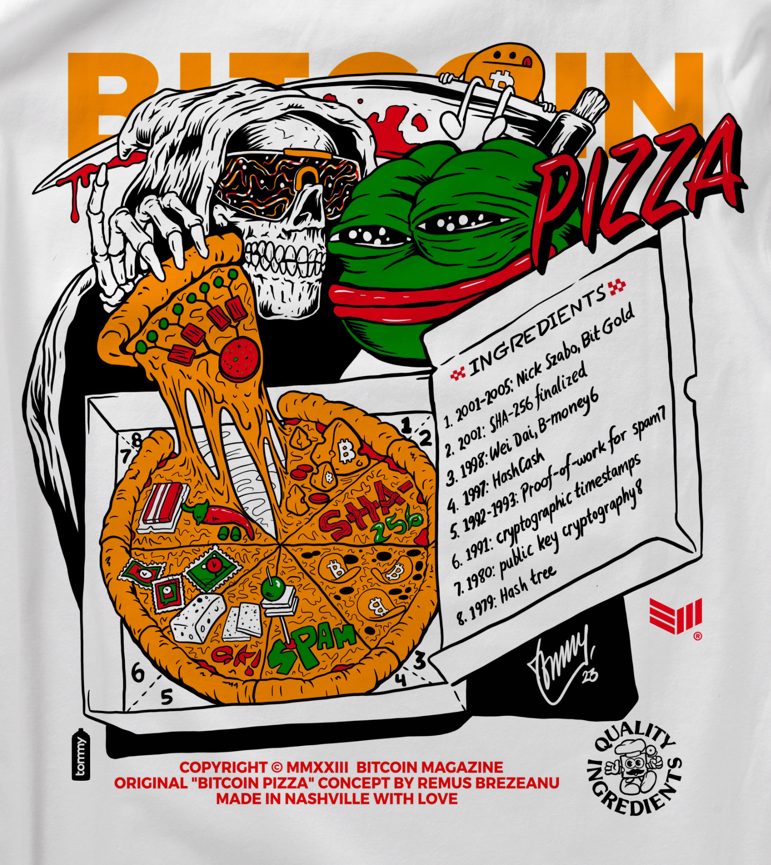Bitcoin Pizza Day T-Shirt 🍕 - Bitcoin Magazine