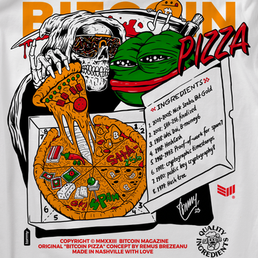 Bitcoin Pizza Day T-Shirt 🍕 - Bitcoin Magazine