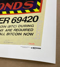 BITCOIN WAR BONDS (2022) Print (#/256) - Bitcoin Magazine