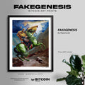 FAKEGENESIS (2022) Print (#/256) - Bitcoin Magazine