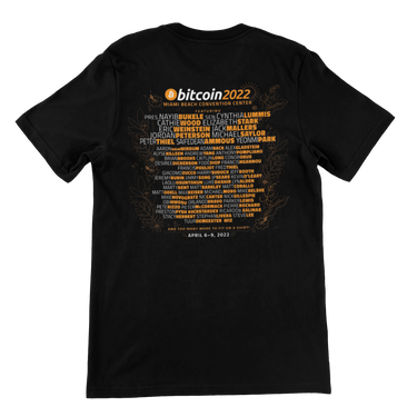 B22 Lineup T-Shirt - Bitcoin Magazine