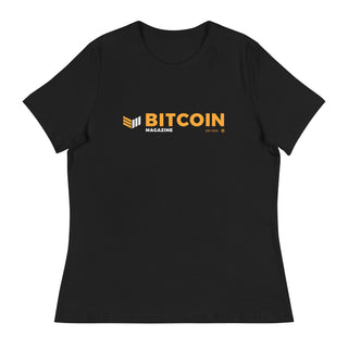 Bitcoin Magazine® Logo Women's T-Shirt - Bitcoin Magazine