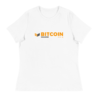 Bitcoin Magazine® Logo Women's T-Shirt - Bitcoin Magazine